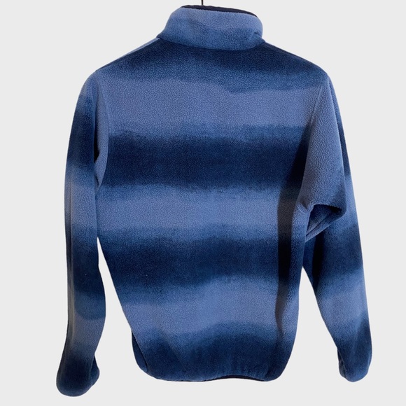 Patagonia Synchilla Hand Dipped Navy Blue Snap-T Fleece Pullover Mens XS - Picture 2 of 6